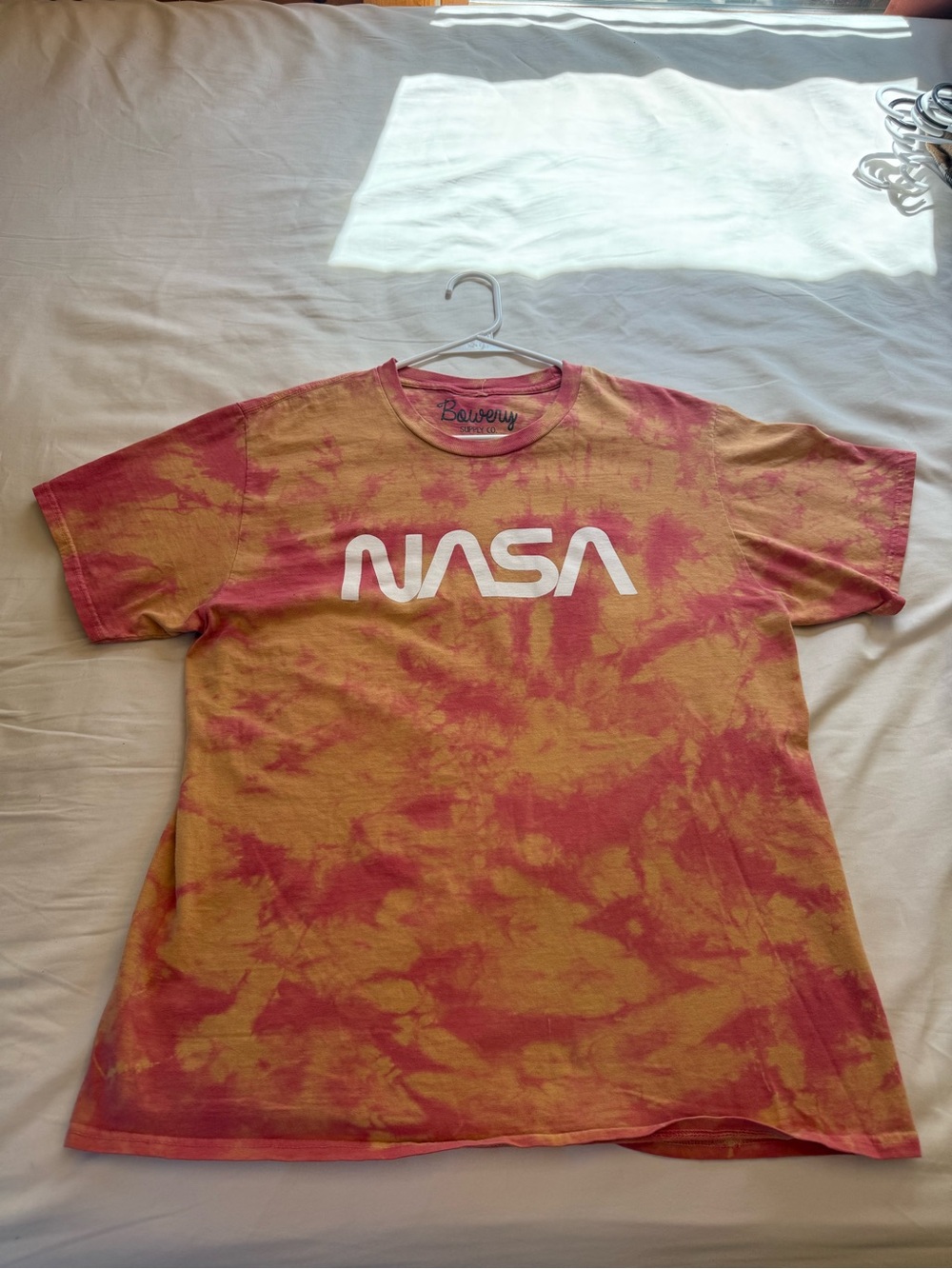 Bowery NASA Tie-Dye Short Sleeve Tee